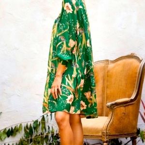 Happy x nature green dress women’s size large